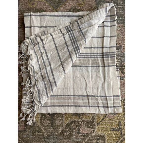 Hearth & Hand Railroad Striped Table Runner - Picture 6 of 7